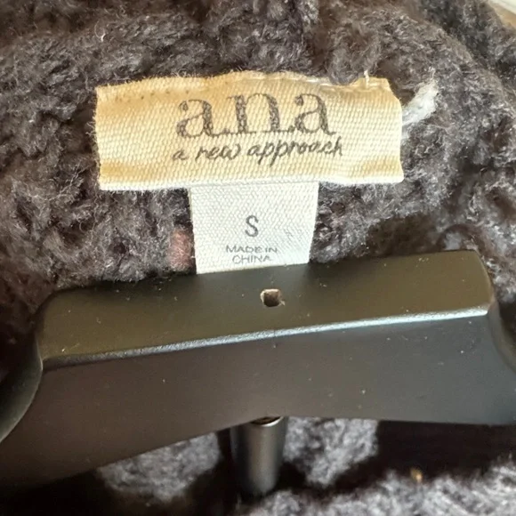 a.n.a Charcoal Knit Sweater - Picture 2 of 3